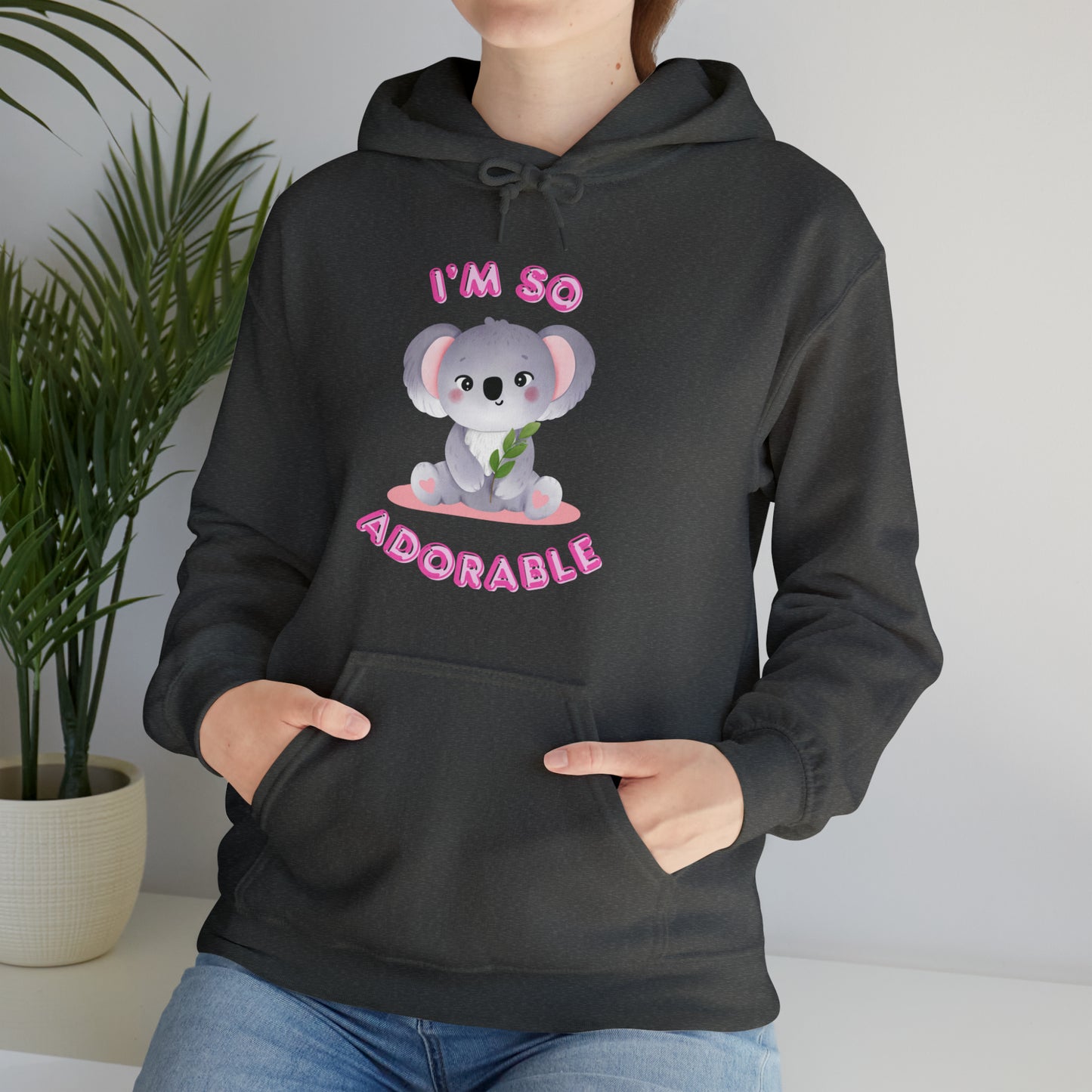 Cozy I’m So Adorable hoodie perfect for cute winter outfits