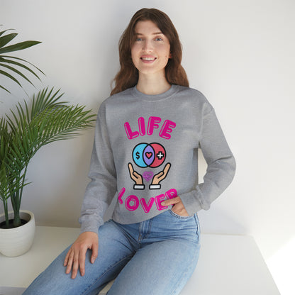 "Life Lover sweatshirt for cozy days and spreading good vibes"