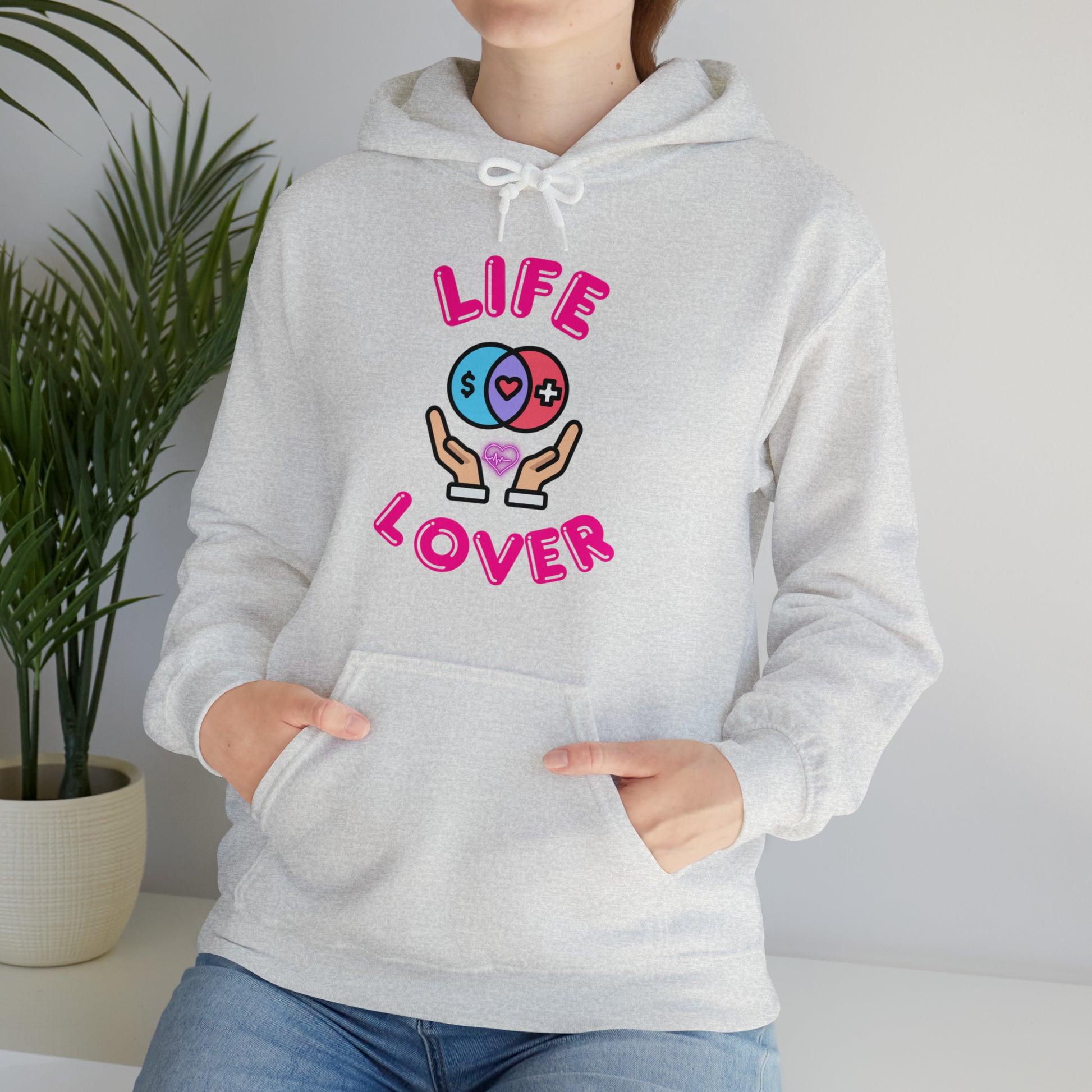 Soft Life Lover hoodie perfect for spreading positivity