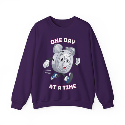Stylish One Day At a Time comfort-fit sweatshirt”