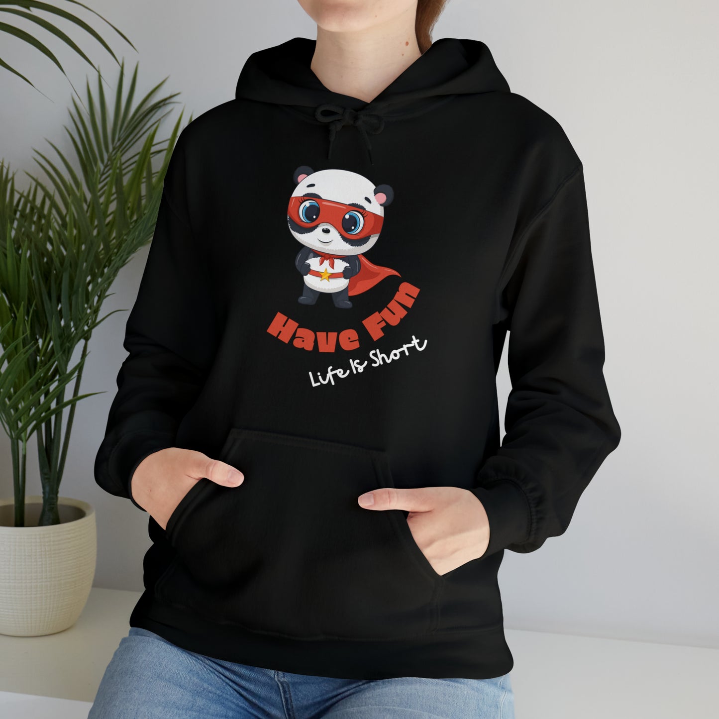"Vibrant Have Fun hoodie with a feel-good message design"